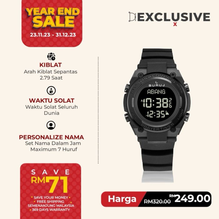 JAM SOLAT AZAN KIBLAT BURUJ EXCLUSIVE X | Shopee Malaysia Harga ayam kampung potong di Bojongasih, Tasikmalaya