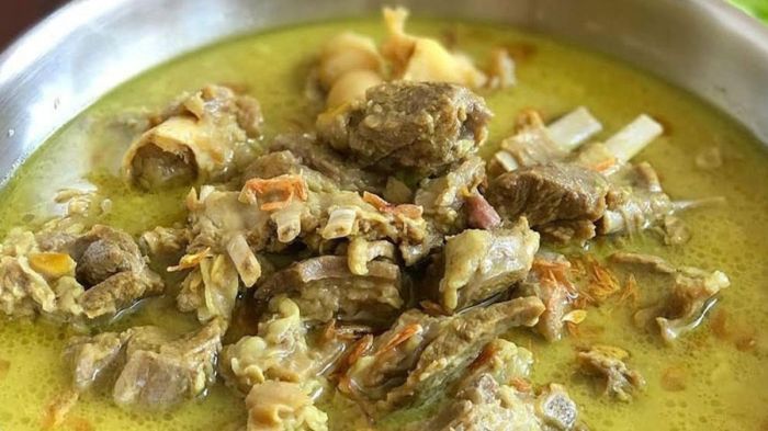 Daging kambing di Sendang, Tulungagung