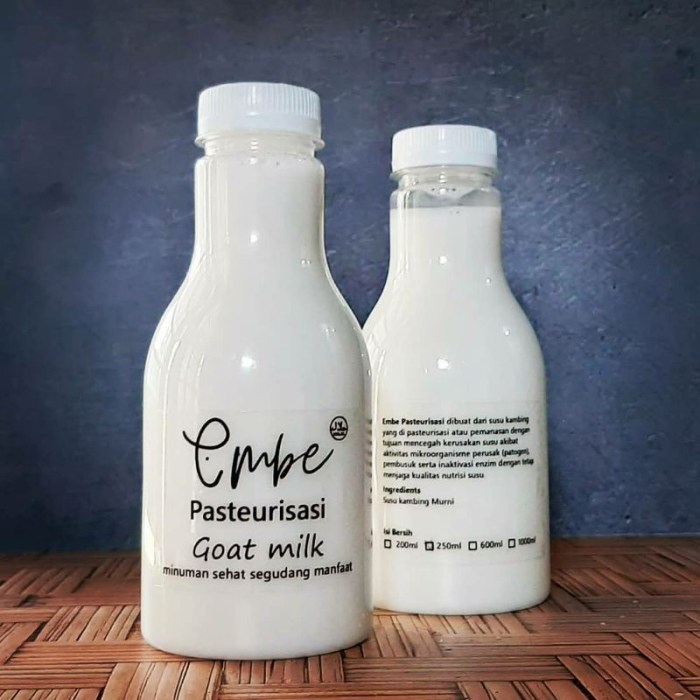 Jual Susu kambing pasteurisasi 250 ml| beku | Shopee Indonesia Susu kambing di Pulosari, Pemalang