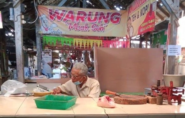 Daging kambing di Gandusari, Blitar