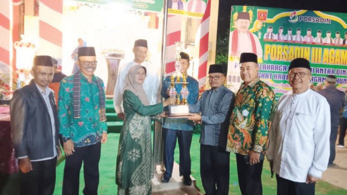 Ampek Angkek Juara Umum Porsadin III Kabupaten Agam Ampek Angkek Juara Umum Porsadin III Kabupaten Agam