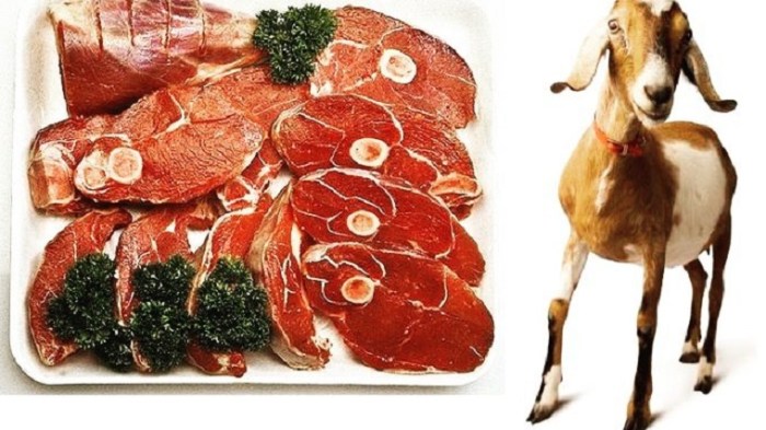 Daging kambing di Wampu, Langkat