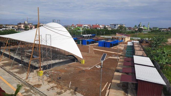 Daun penggemuk ayam di Muara Samu, Paser