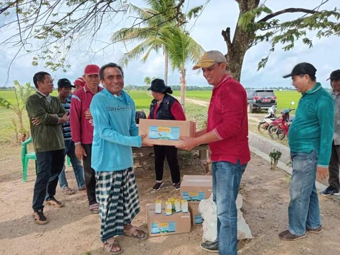 Daun penggemuk ayam di Samaturu, Kolaka