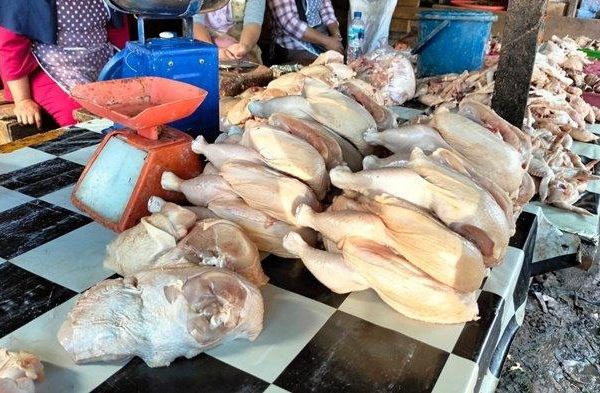 Harga ayam kampung potong di Purwadadi, Ciamis