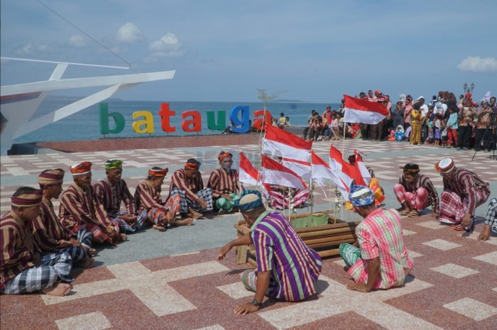Daun penggemuk ayam di Batauga, Buton Selatan