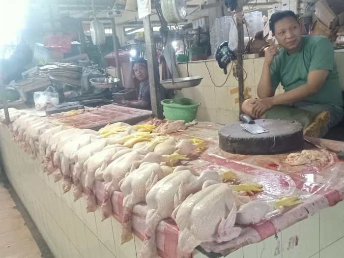 Harga ayam kampung potong di Air Naningan, Tanggamus