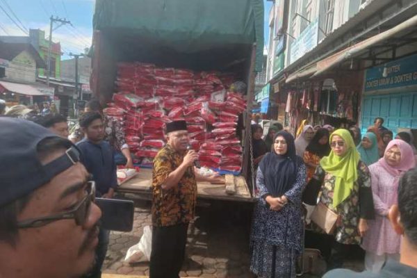 Daging kambing di Panyabungan Barat, Mandailing Natal
