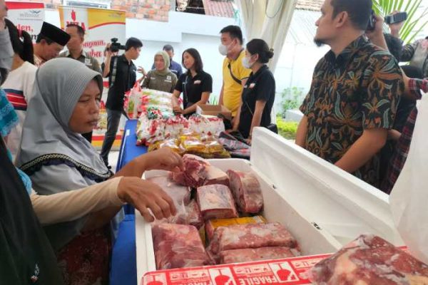 Daging kambing di Kemuning, Kota Palembang