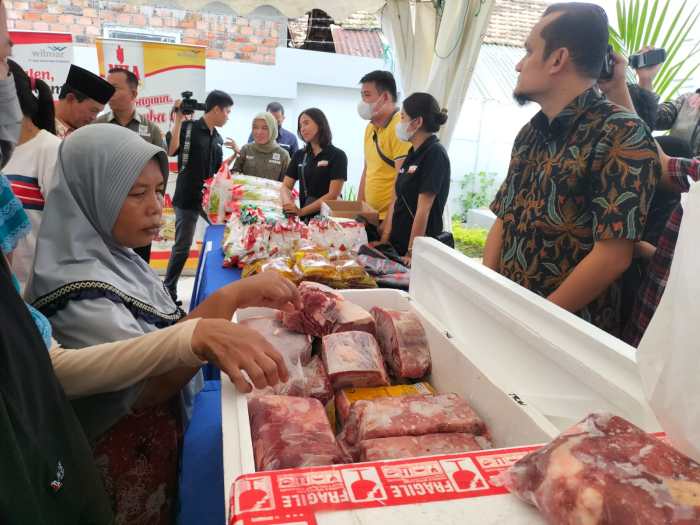 Daging kambing di Kemuning, Kota Palembang