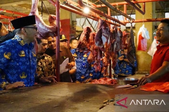 Daging kambing di Tamansari, Bogor