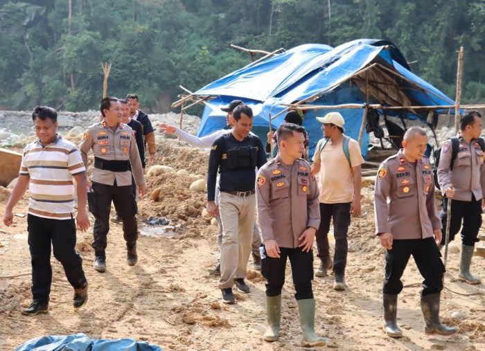 Temukan Butiran Emas dan 29 Pondok, Bareskrim Buru Pelaku PETI Sumbar ... Budidaya ayam di Talamau, Kabupaten Pasaman Barat
