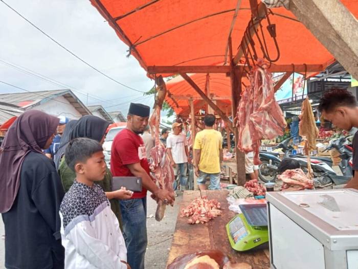 Daging kambing di Bangunrejo, Lampung Tengah