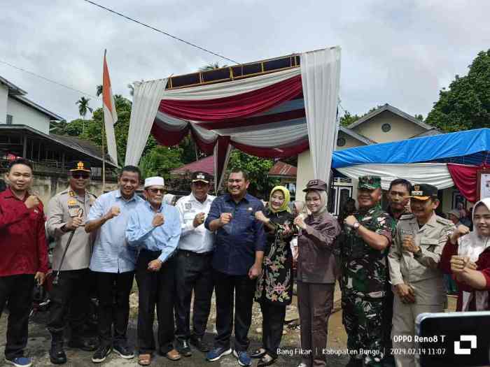 Ingin Tahu Kondisi Di Lapangan, Bupati, Wakil Bupati Bersama Forkopimda ... Ayam layer di Bungo Dani, Kabupaten Bungo