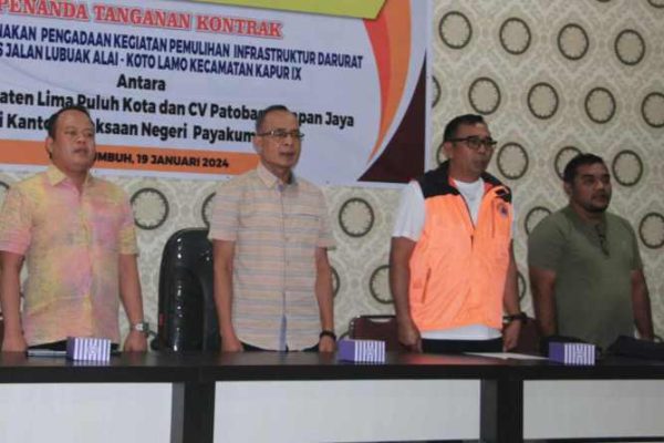 Ayam ternak di Kapur IX, Kabupaten Lima Puluh Kota