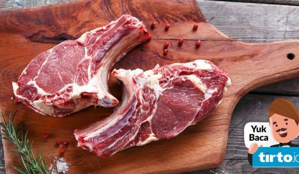 Daging kambing di Sikap Dalam, Empat Lawang