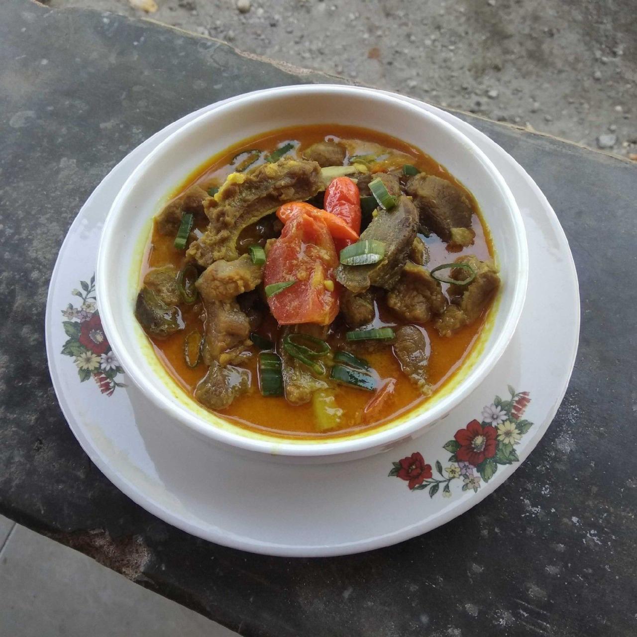 Daging kambing di Kesesi, Pekalongan