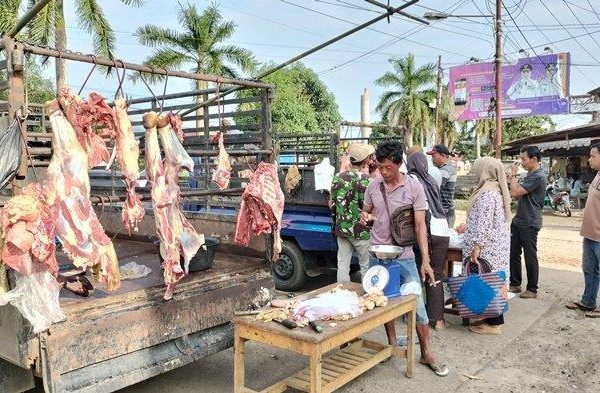 Daging kambing di Muara Lakitan, Musi Rawas