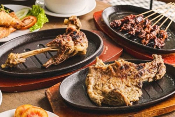 Daging kambing di Limapuluh, Batu Bara