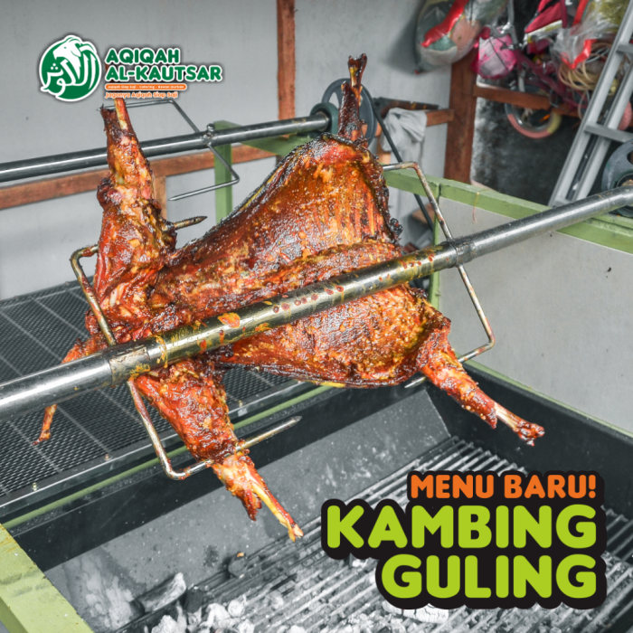 Daging kambing di Garoga, Tapanuli Utara