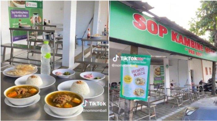 Daging kambing di Medan Johor, Kota Medan