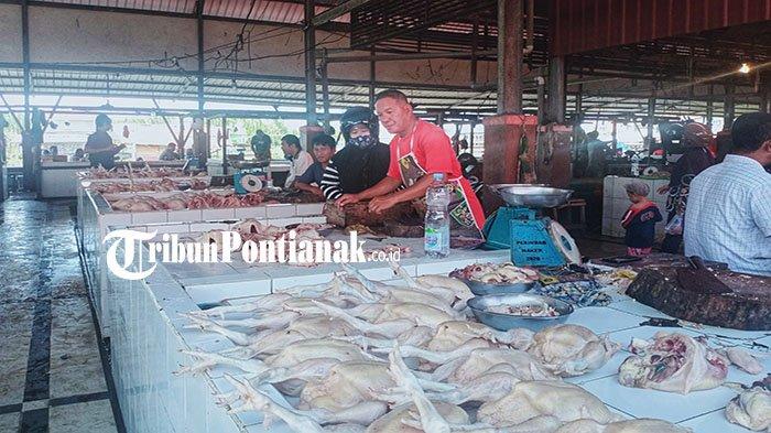 Jelang H-2 Ramadan, Harga Ayam Potong di Pasar Mempawah Rp 38 Ribu per ...