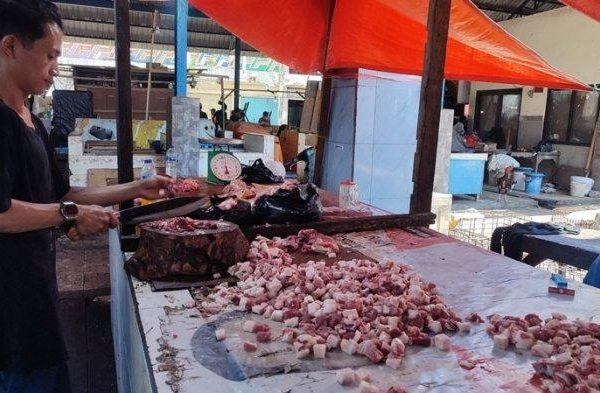 Daging kambing di Sosor Gadong, Tapanuli Tengah