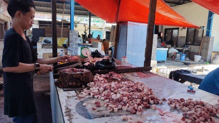 Daging kambing di Sosor Gadong, Tapanuli Tengah