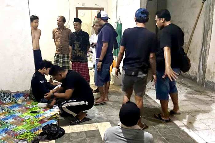 Daun penggemuk ayam di Labuhan Haji, Lombok Timur