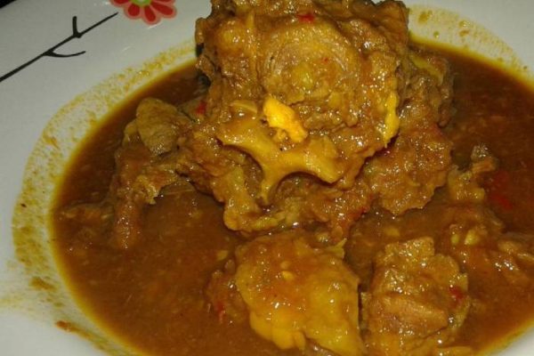 Daging kambing di Cluwak, Pati