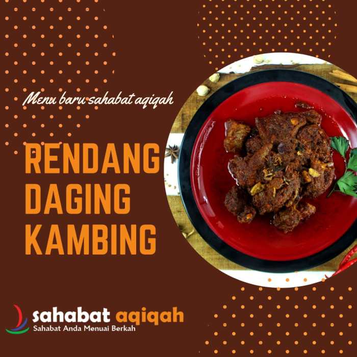 Daging kambing di Sendang Agung, Lampung Tengah