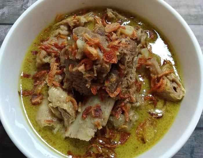 Daging kambing di Lebaksiu, Tegal