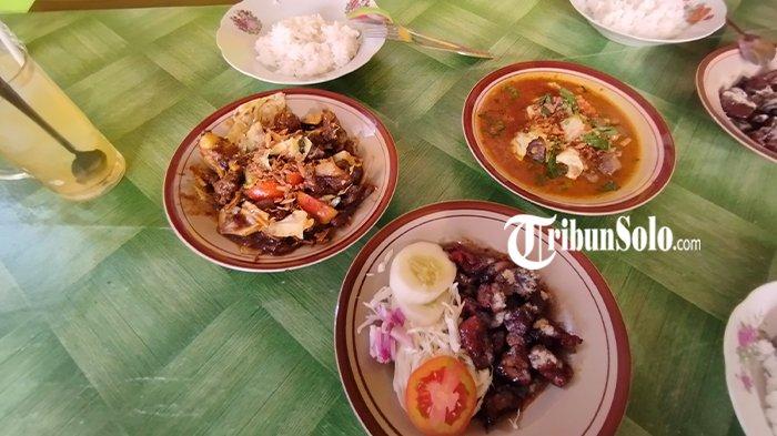 Daging kambing di Ceper, Klaten