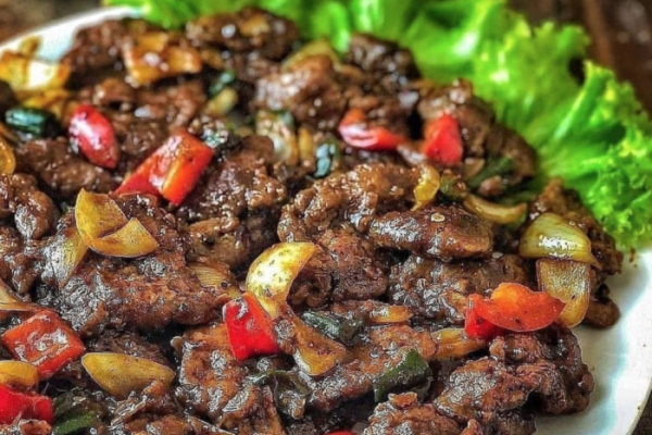 Daging kambing di Kutambaru, Langkat