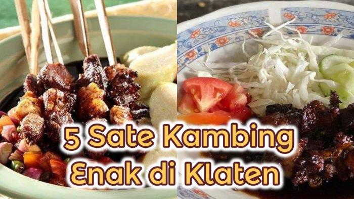 Daging kambing di Klaten Tengah, Klaten