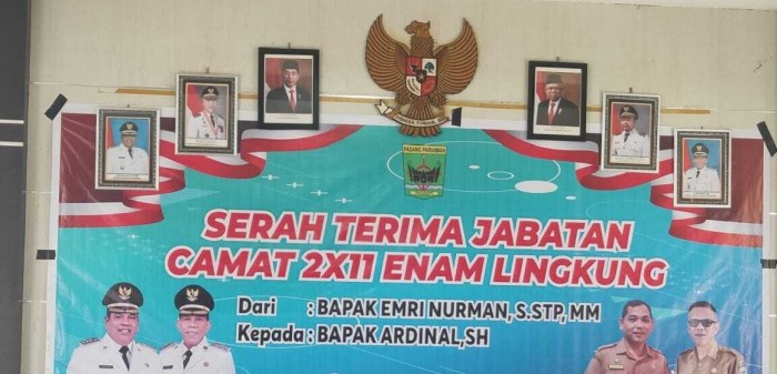 Mengenal Kecamatan 2x11 Enam Lingkung dan Asal Usul Namanya