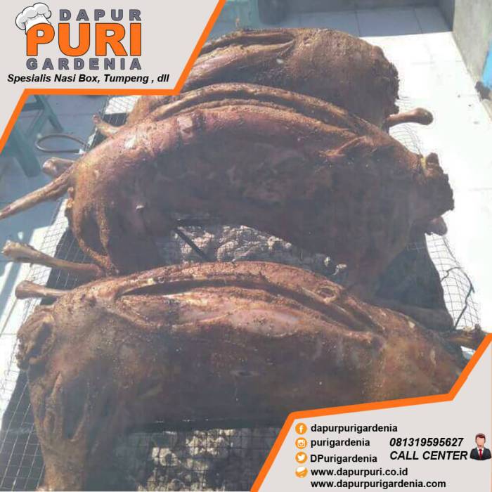 Daging kambing di Pulo Gadung, Jakarta Timur