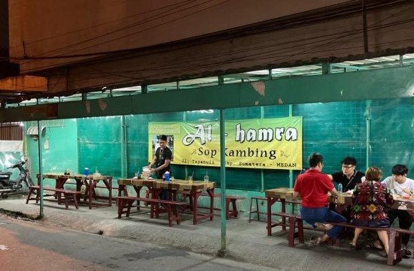 Daging kambing di Medan Tembung, Kota Medan