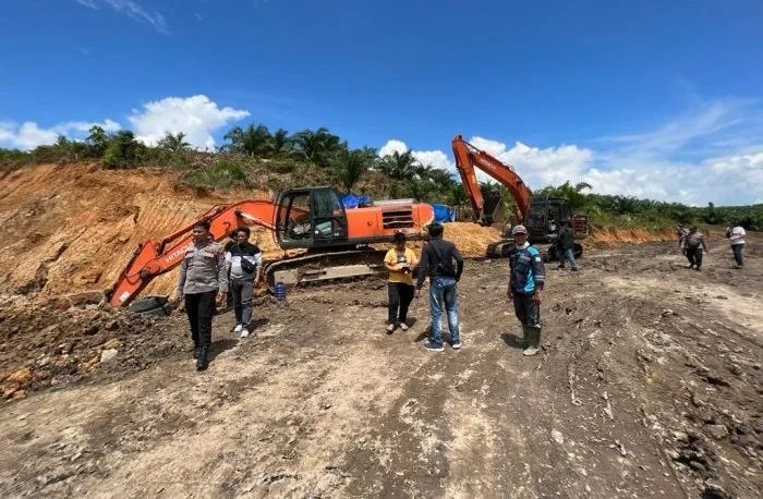 Daun penggemuk ayam di Siluq Ngurai, Kutai Barat