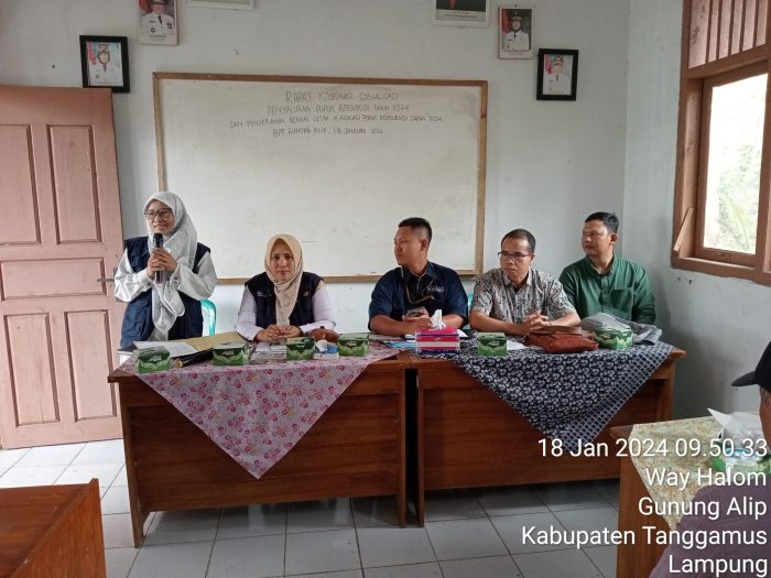 Budidaya ayam di Gunung Alip, Tanggamus