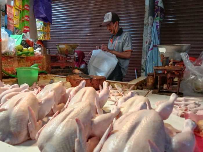 Harga ayam kampung potong di Bungursari, Kota Tasikmalaya