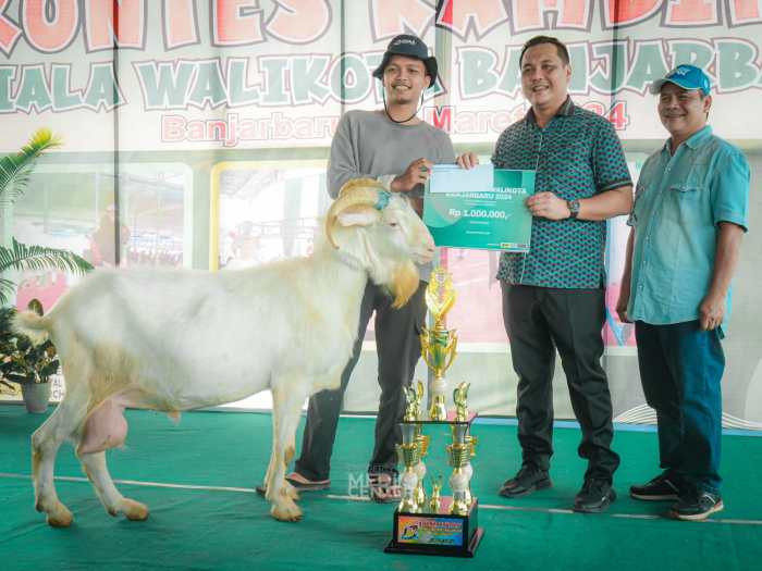 Susu kambing di Pataruman, Kota Banjar