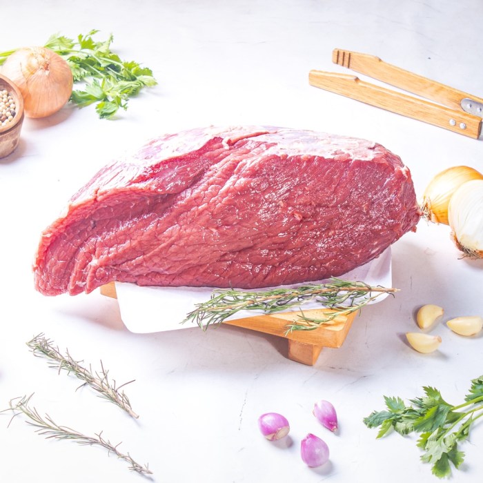 Daging kambing di Semende Darat Ulu, Muara Enim