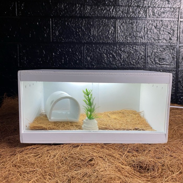 Jual TERARIUM REPTIL/KANDANG REPTIL MINI PVC cocok untuk kandang ...