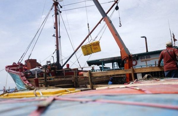 Daging kambing di Teluk Nibung, Kota Tanjungbalai