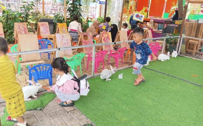 Anak kelinci di Kesugihan, Cilacap