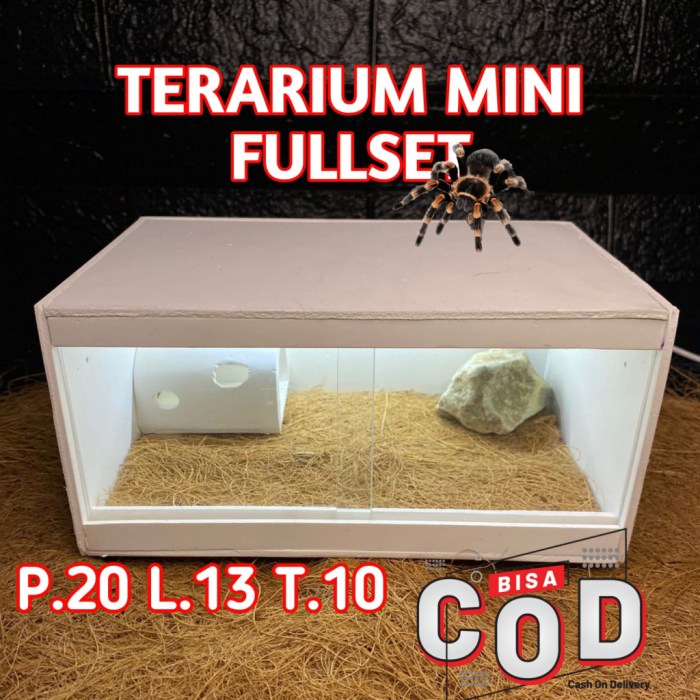 Jual 1 SETT TERARIUM REPTIL/KANDANG REPTIL MINI PVC cocok untuk kandang ... Jual 1 SETT TERARIUM REPTIL/KANDANG REPTIL MINI PVC cocok untuk kandang ...