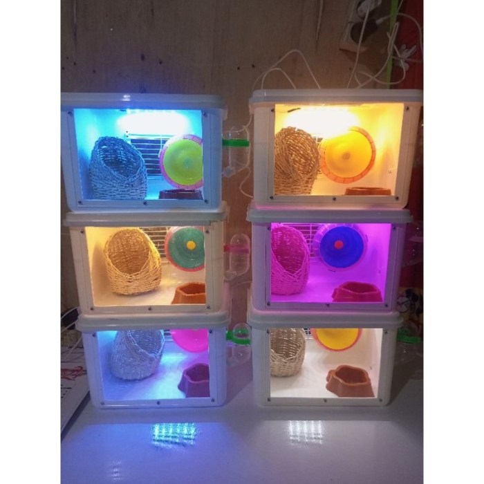 Jual Set Kandang Hamster SK01 | Paket Kandang Hamster| Dekorasi Kandang ... PAKET KANDANG HAMSTER AKRILIK LED HAMSTER/REPTIL/GECKO/DLL LED USB WOODEN ACCSEORIES HAMSTER/REPTIL/GECKO/SG/LANDAK BY HAMTACI