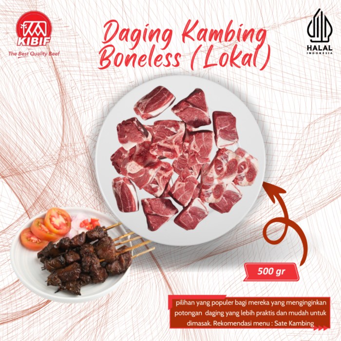Daging kambing di Trucuk, Bojonegoro