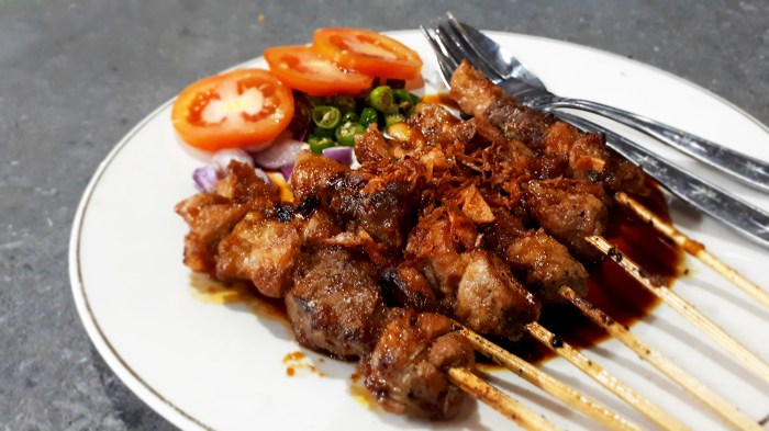 Daging kambing di Japah, Blora